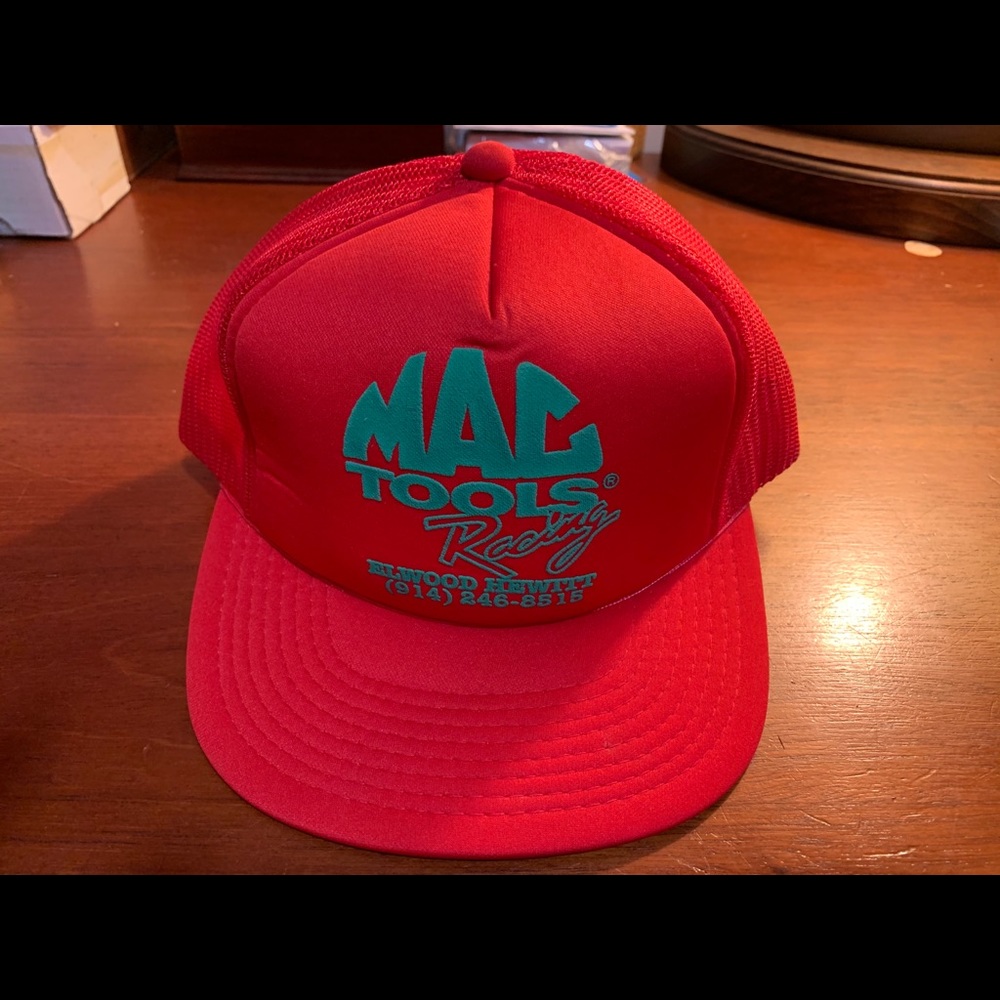 Vintage Mac Tools Racing SnapBack Mesh Hat